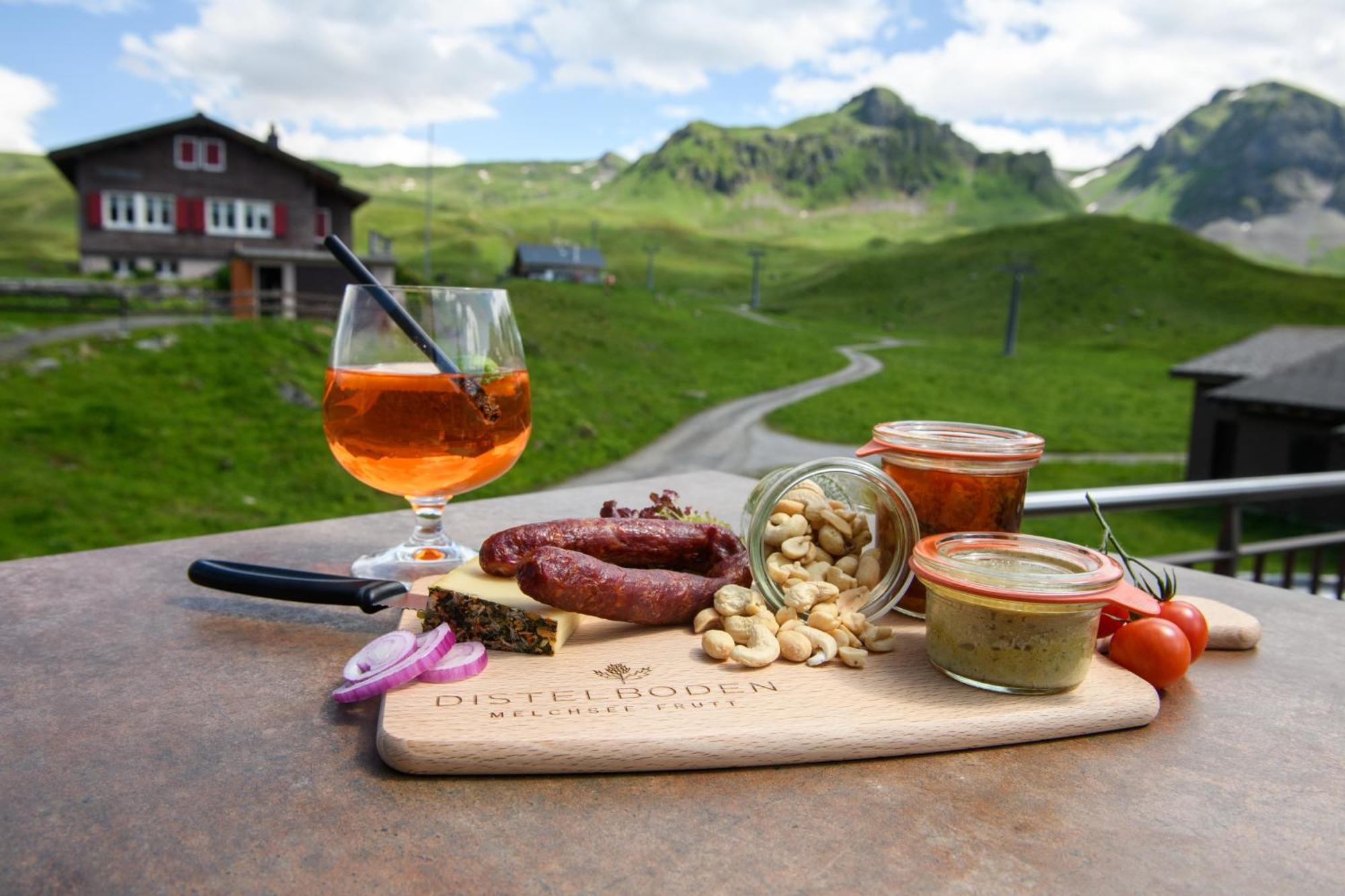 Berghotel Distelboden Melchsee Frutt Exterior photo